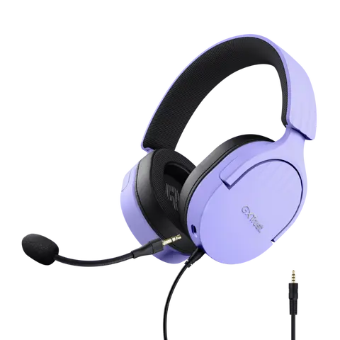 Auricular Gamer Trust Fayzo Purple Gxt489p