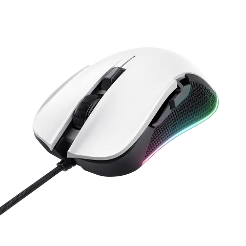 Mouse Trust Ybar Gaming Eco White Gxt922w