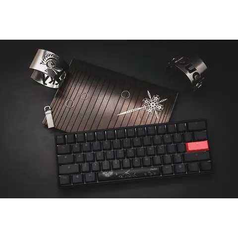 Teclado Gamer Ducky Mecha Mini V2 Rgb Kailh Box Red Switch Iso Es