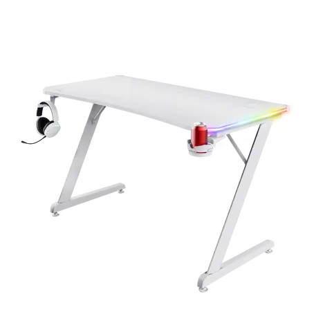Trust Escritorio Gxt709w Luminius Rgb White