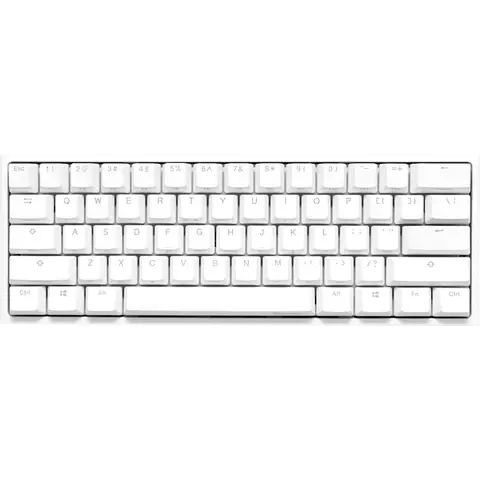 Teclado Gamer Ducky One 2 Mini Rgb White 60 Mecanico