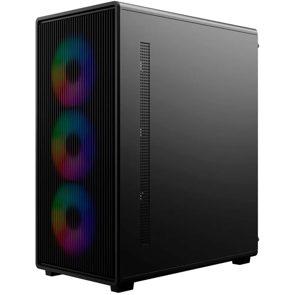 Gabinete Elite 350 Tg Fan X4 Argb Black Cooler Master