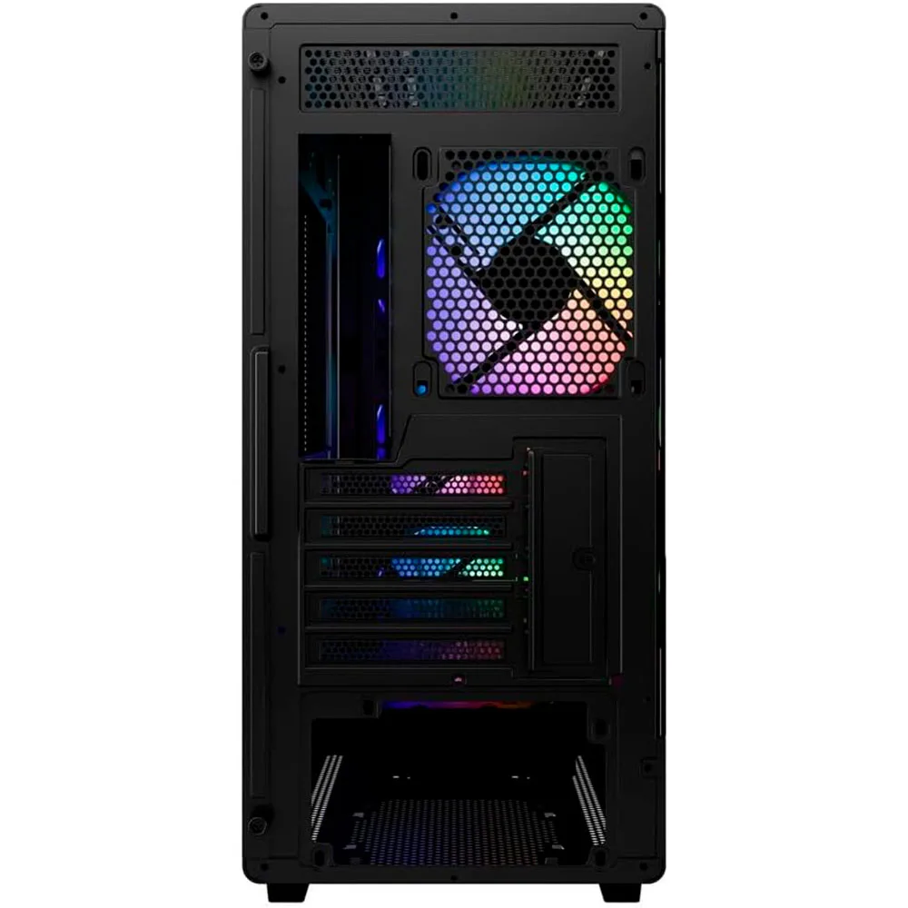 Gabinete Elite 350 Tg Fan X4 Argb Black Cooler Master