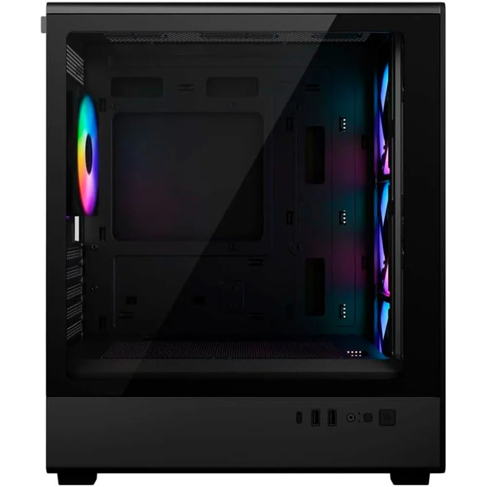 Gabinete Elite 350 Tg Fan X4 Argb Black Cooler Master