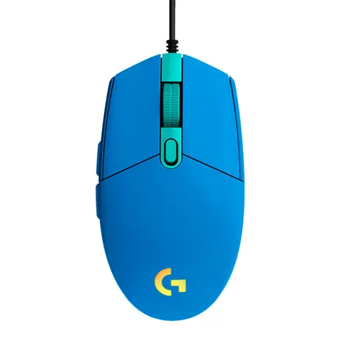 Mouse G203 Lightsync Blue Logitech