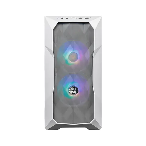 Gabinete Masterbox Td300 Mesh Tg Argb White Cooler Master