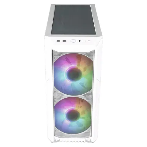 Gabinete Haf 500 Tg Mesh White Cooler Master