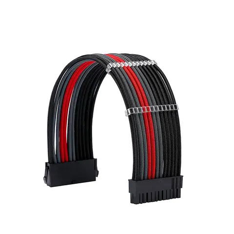 Kit Cables Mallados Rojo Xigmatek