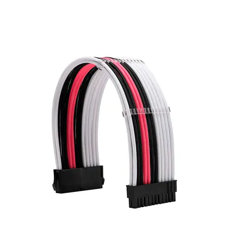 Kit Cables Mallados Rosa Xigmatek