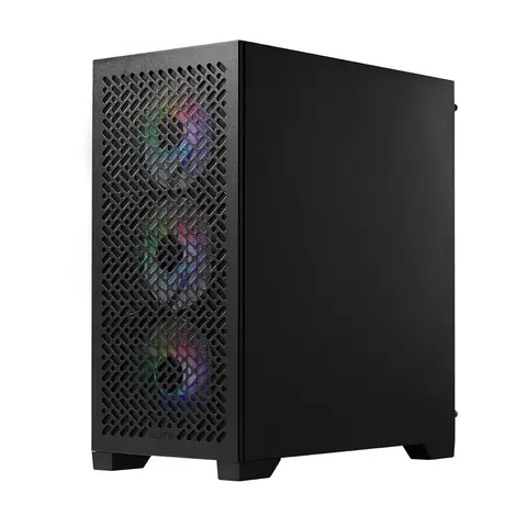 Gabinete Elite 302 Tg Argb Fans X3 Black Cooler Master