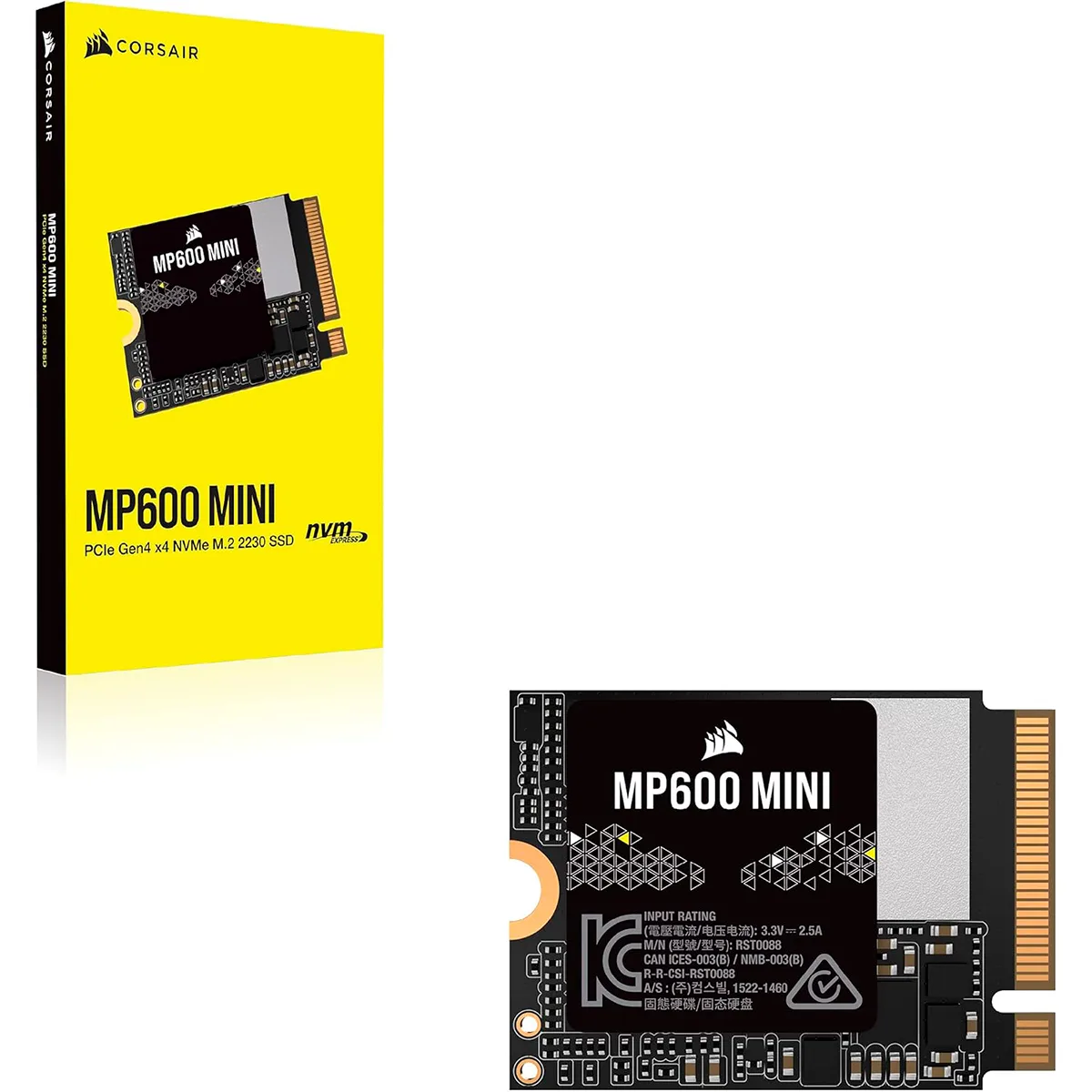 Disco Ssd 1tb M.2 Mp600 Mini Nvme Gen4 Corsair