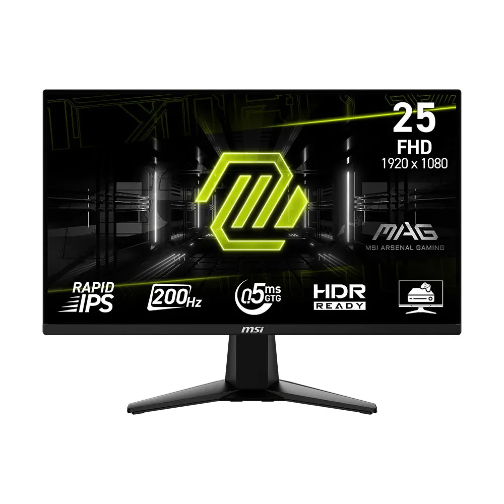 Monitor 25 200hz 0.5ms Ips Fhd Mag 255f E20 Msi