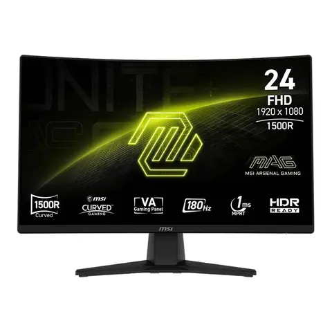 Monitor 24 180hz Fhd 0.5ms Mag 242c Curvo Msi