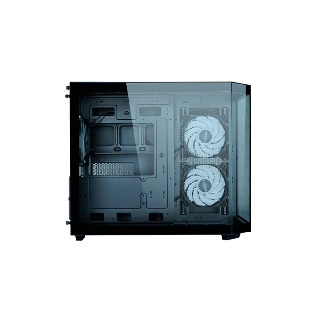 Gabinete Evo Primacy Black Tg Fan X3 Argb Evolabs