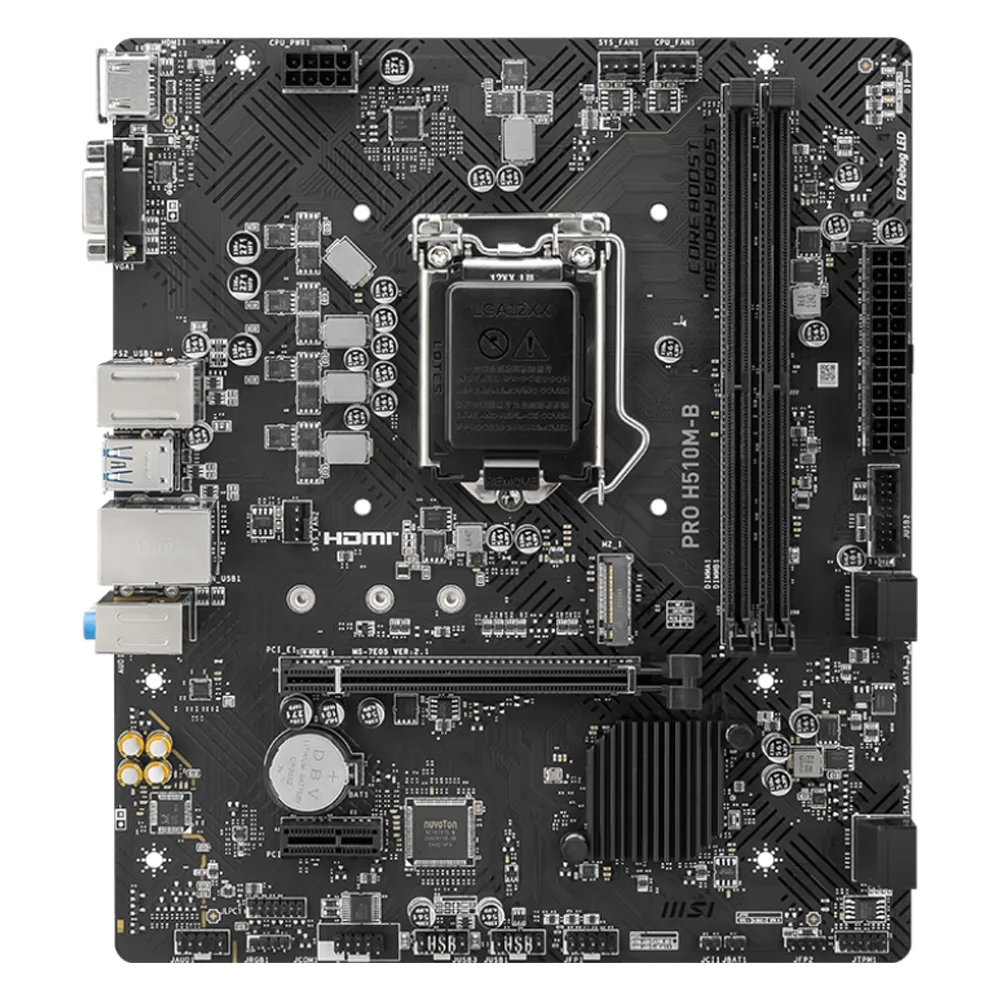 Mother Pro H510m-b Ddr4 Msi (solo 10gen) Outlet