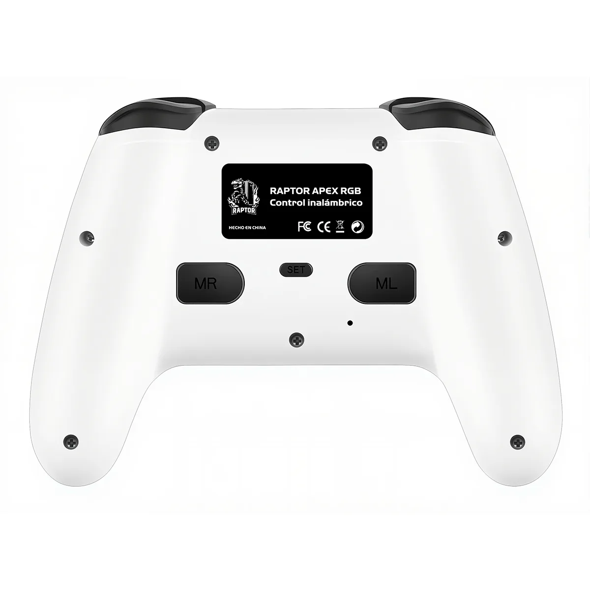 Joystic Raptor Apex Wireless Rgb Blanco