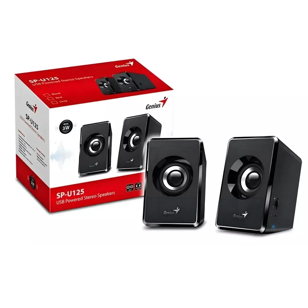 Parlante Sp-u125 Usb Black Genius