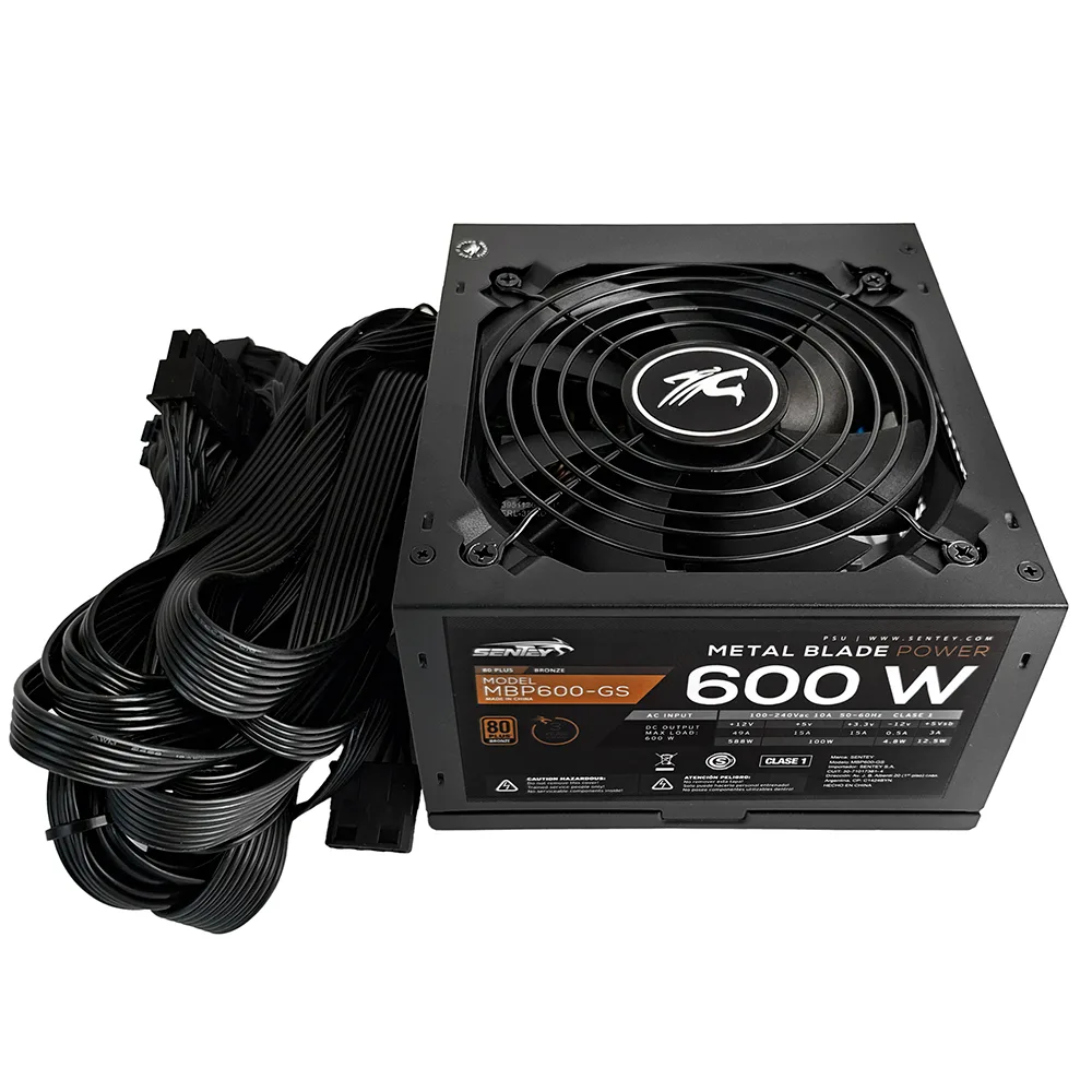 Fuente 600w 80+ Bronze Mbp600-gs Sentey