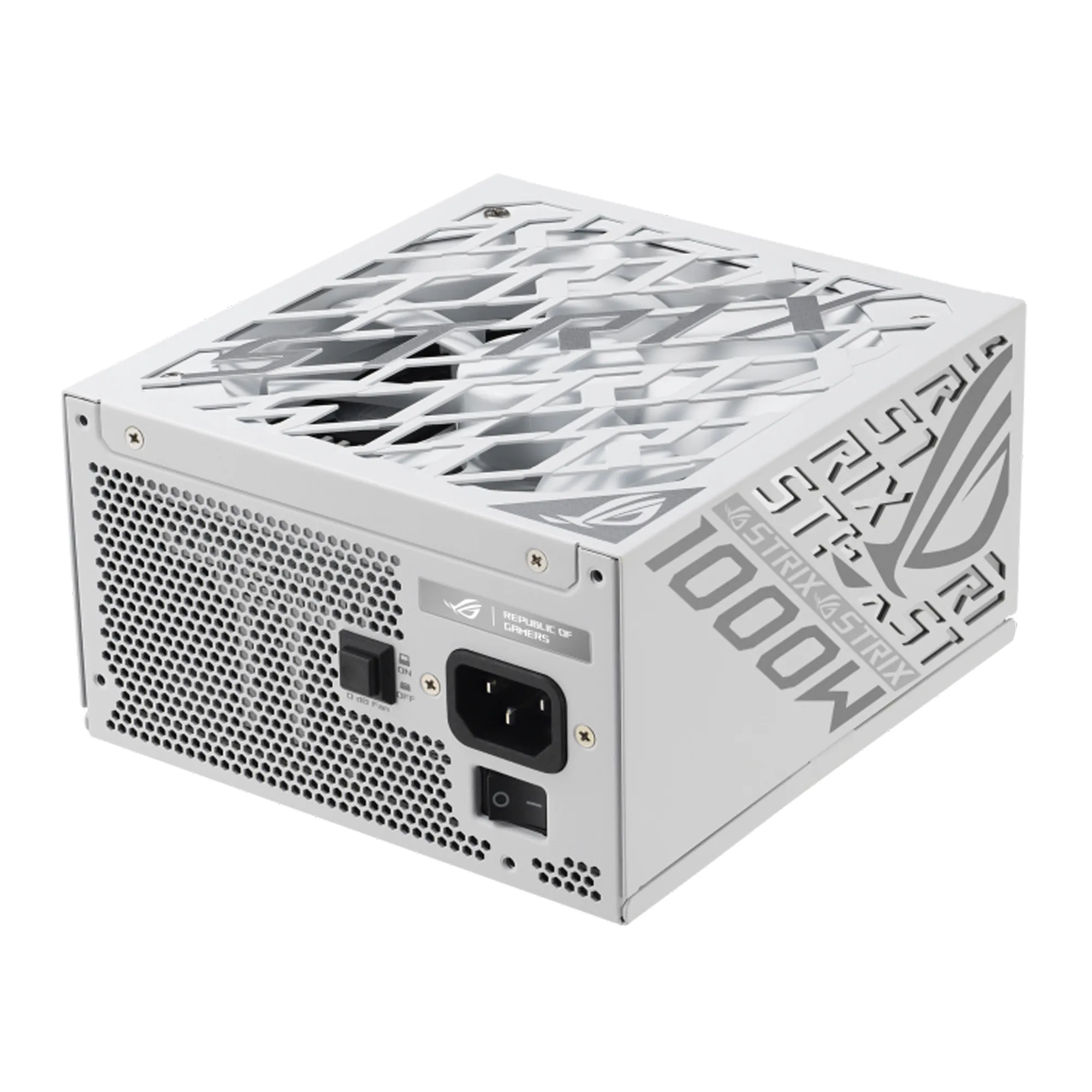 Fuente Rog Strix 1000w Platinum 80+ Gaming White Asus