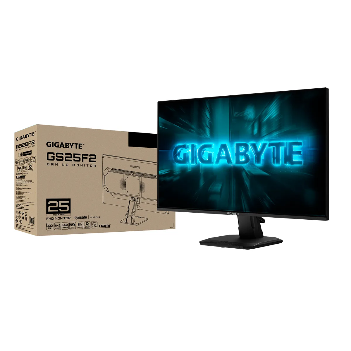 Monitor 25 240hz Ss Ips Fhd Gs25f2a 1ms Gigabyte