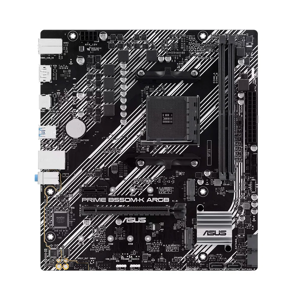 Motherboard Prime B550m-k Argb Asus Am4