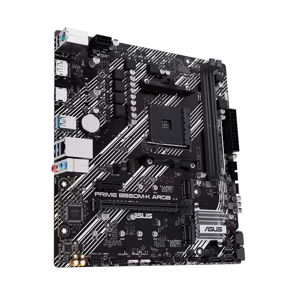 Motherboard Prime B550m-k Argb Asus Am4