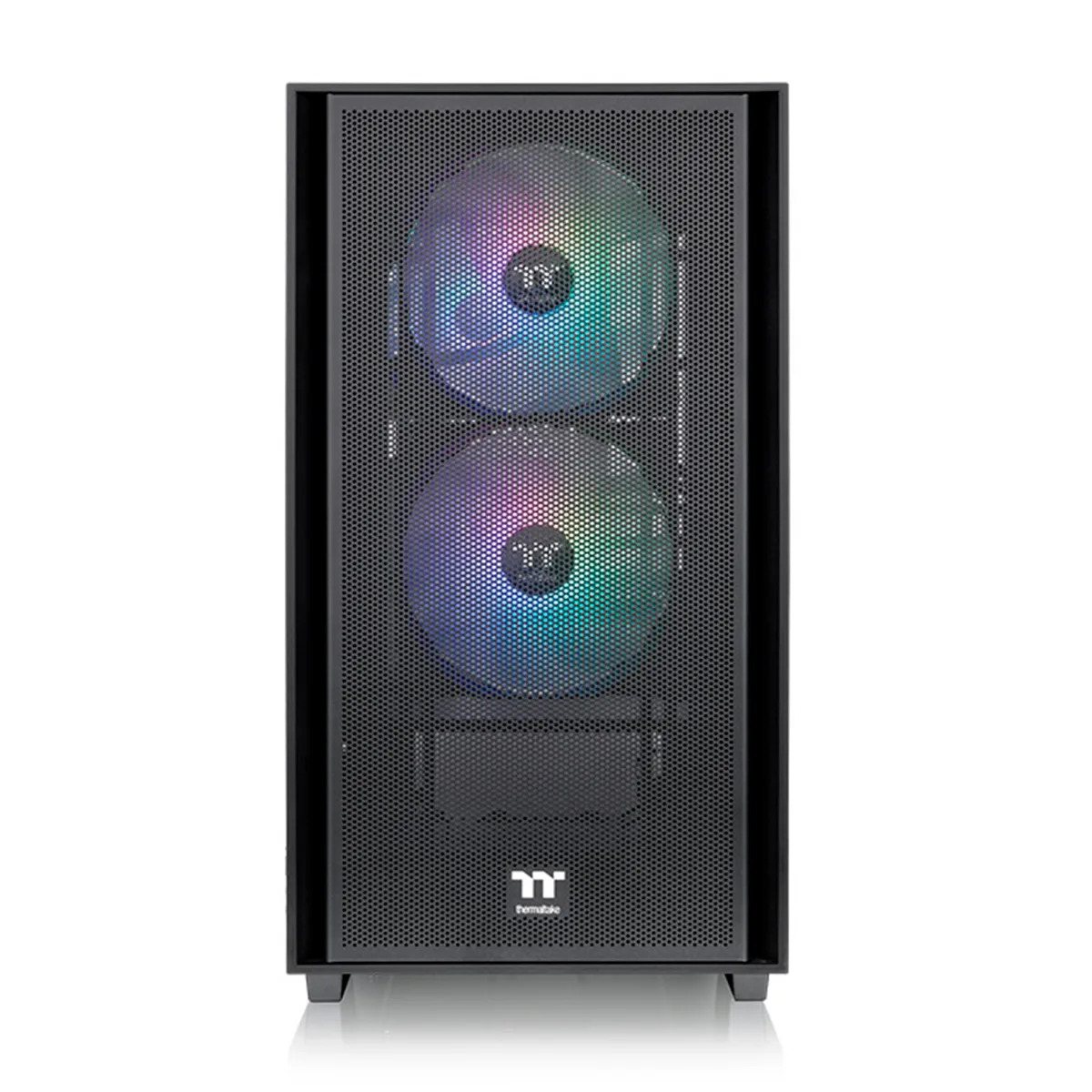 Gabinete H16 Tg Argb Mesh Fan X3 Black Thermaltake