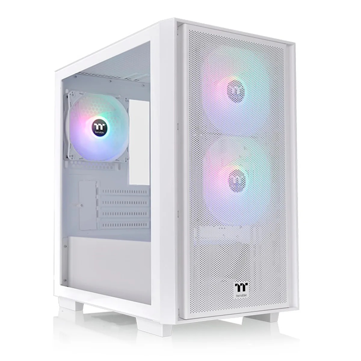 Gabinete H16 Tg Argb Mesh Fan X3 Snow Thermaltake