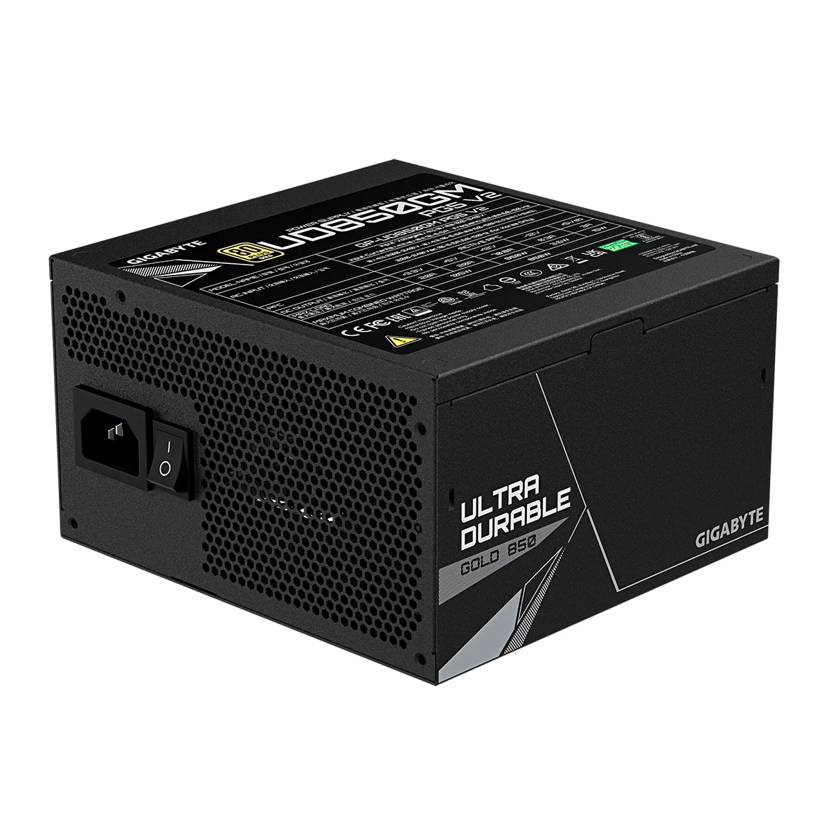 Fuente 850w 80+ Gold Ud Fm Pg5 V2 Gigabyte