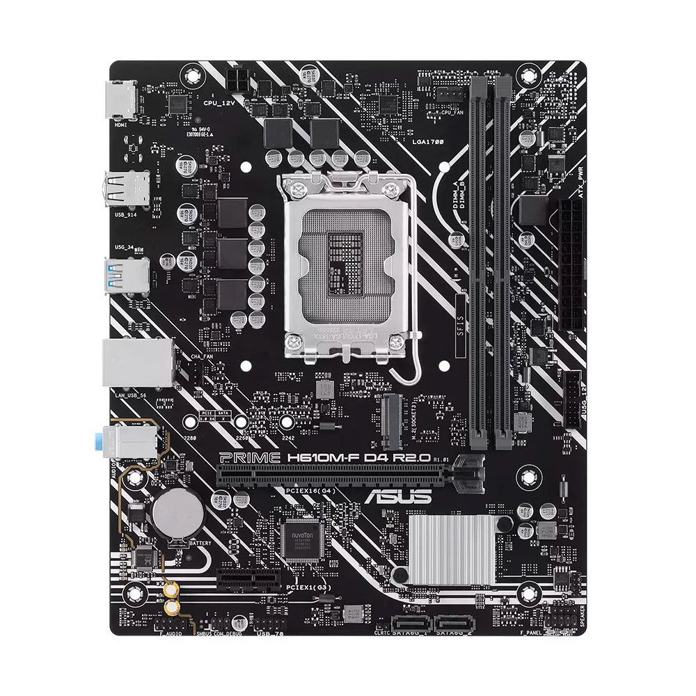 Mother Prime H610m-f D4 R.20 Asus Lga 1700
