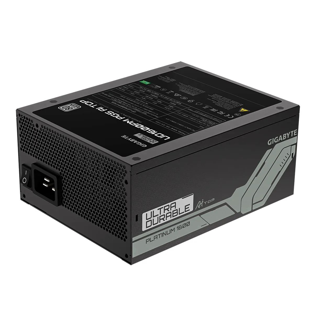 Fuente 1600w 80+ Platinum Ud1600pm Pg5 Ai Top Gigabyte