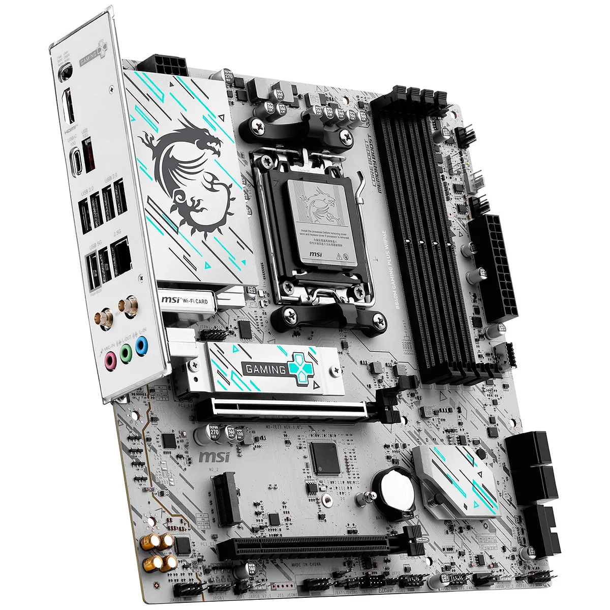 Mother Pro B840m Gaming Plus Wifi6e Am5 Msi