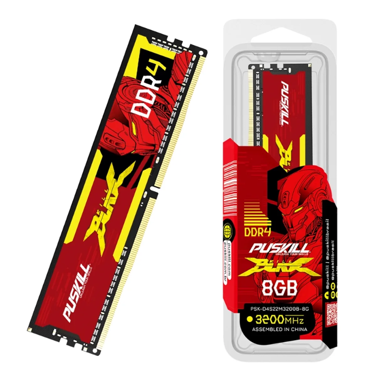 Memoria 8gb 3200mhz Ddr4 Killblade Puskill