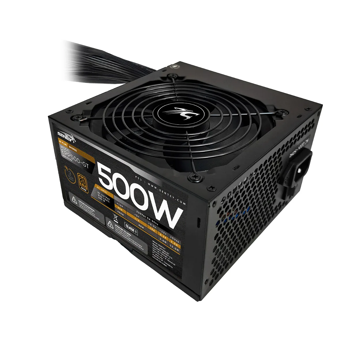 Fuente 500w 80+ Bronze Epp500-gt Sentey