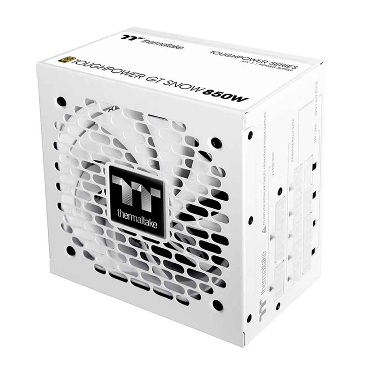 Fuente 850w 80+ Gold Toughpower Gt Snow Pcie 5.1 Thermaltake