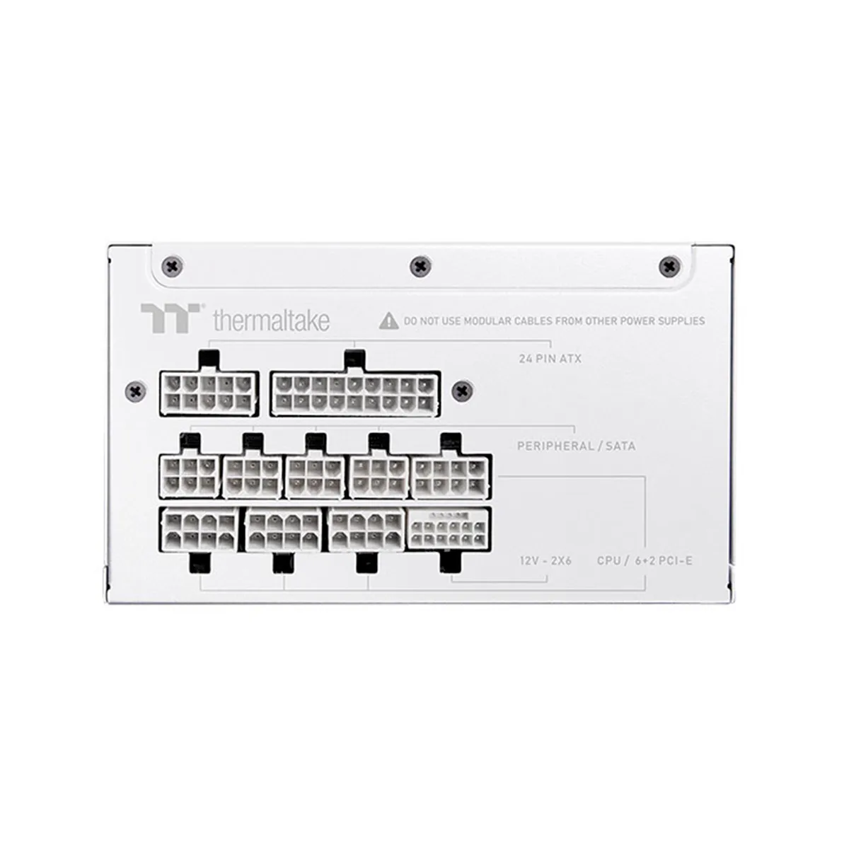 Fuente 850w 80+ Gold Toughpower Gt Snow Pcie 5.1 Thermaltake