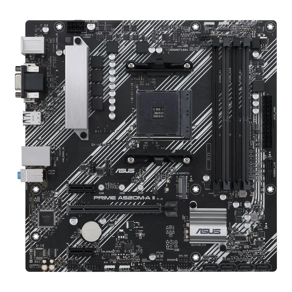 Mother Prime A520m-a Ii Asus Am4