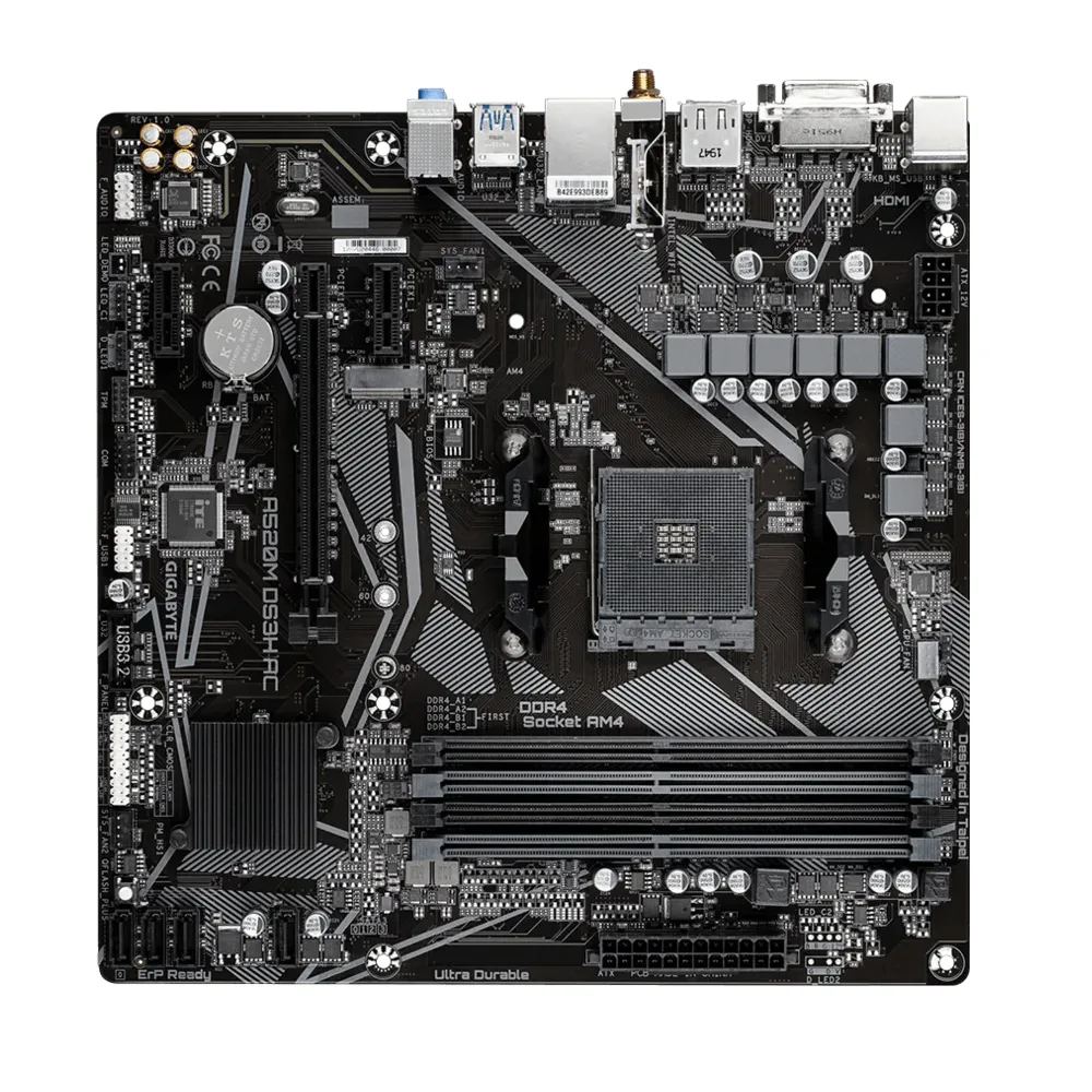 Mother A520m Ds3h Ac Gigabyte Am4