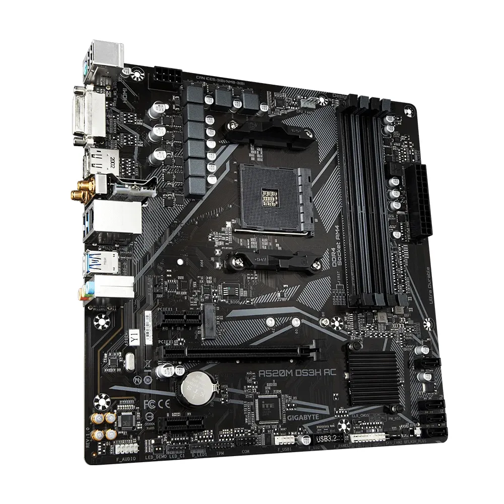 Mother A520m Ds3h Ac Gigabyte Am4