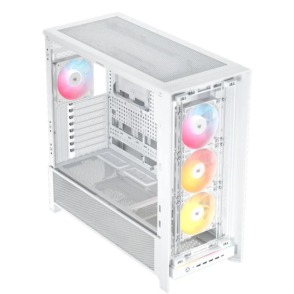 Gabinete 5000d Rs Argb Airflow Tg White Corsair