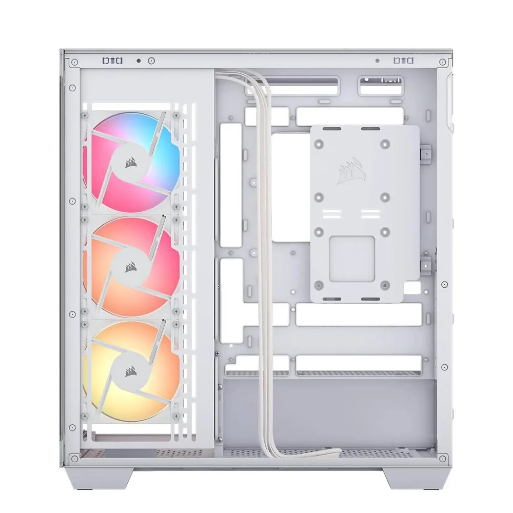 Gabinete 3500x Rs-r Argb Tg Fan X3 White Corsair
