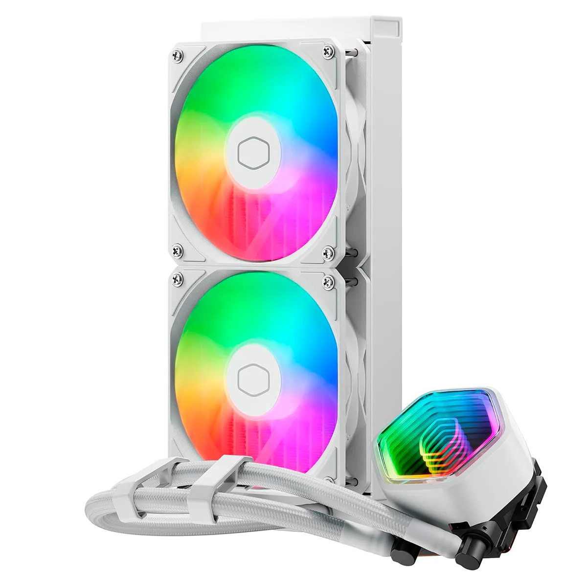 Water Cooling Masterliquid 240 Core Ii Argb White Cooler Master