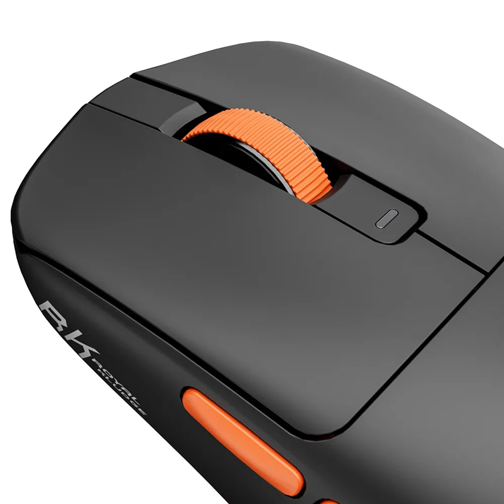 Mouse Gamer Royal Kludge Rk M30 Black Orange