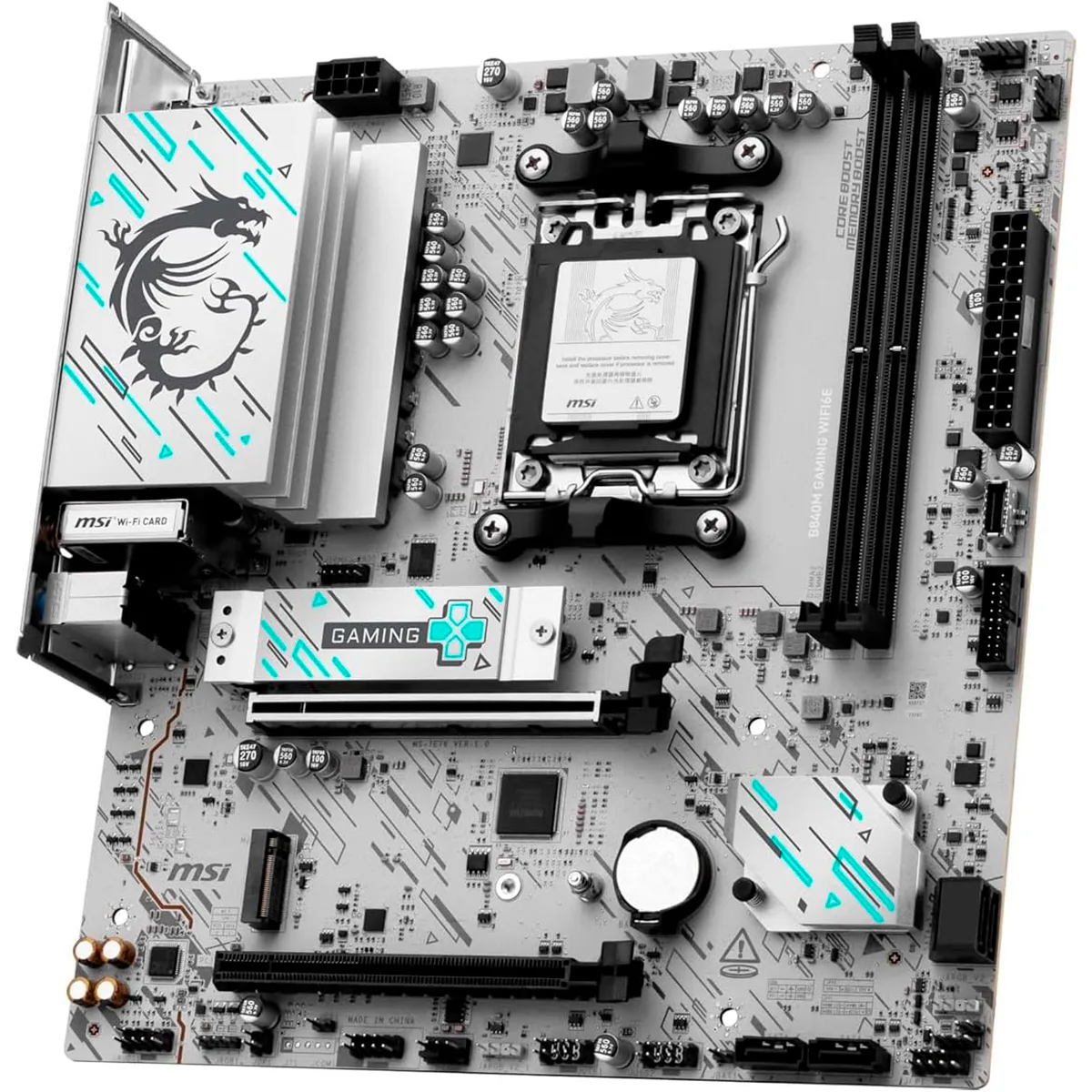 Mother Pro B840m Gaming Wifi6e Am5 Msi