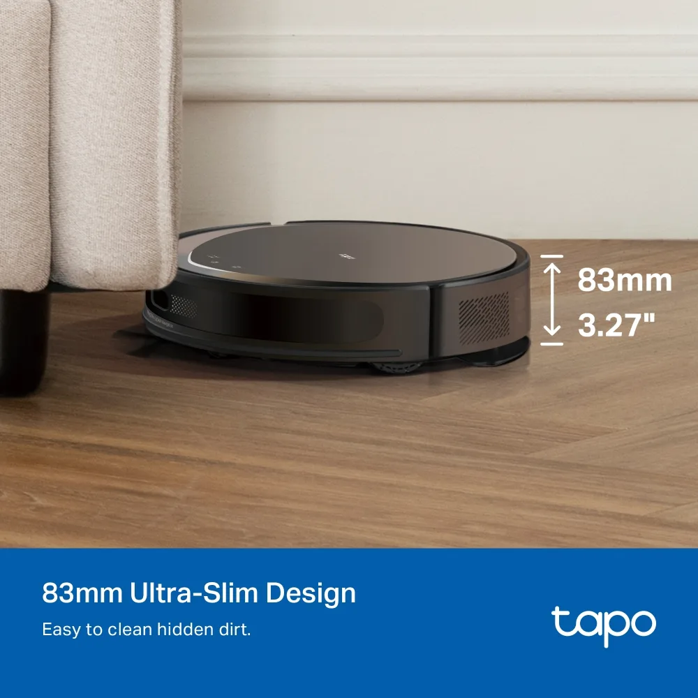 Aspiradora Robot Tapo Rv20 Max Plus Negra 5300 Dock Tp-link