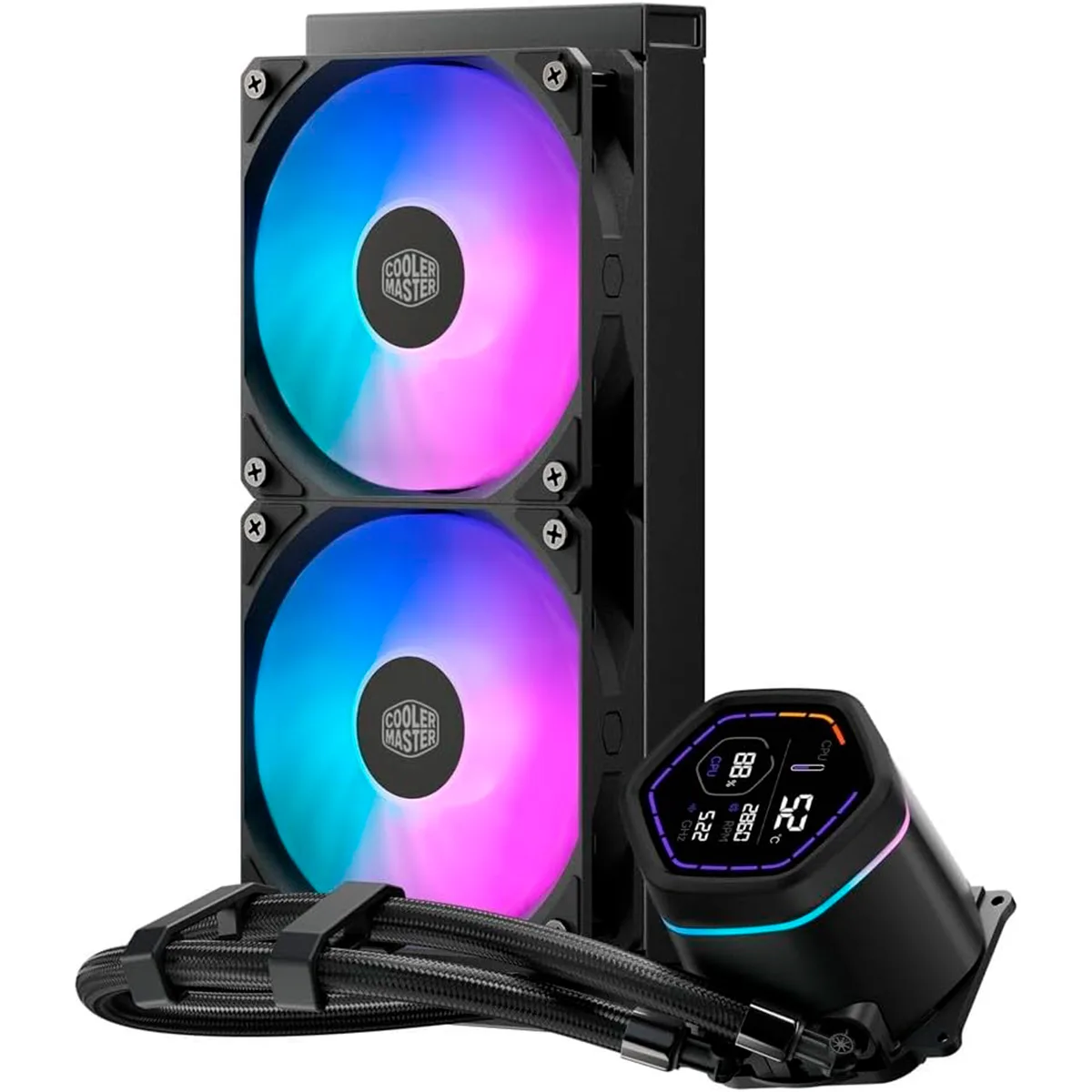 Water Cooling Masterliquid 240 Core Nex Digital Black Argb Cooler Masteer