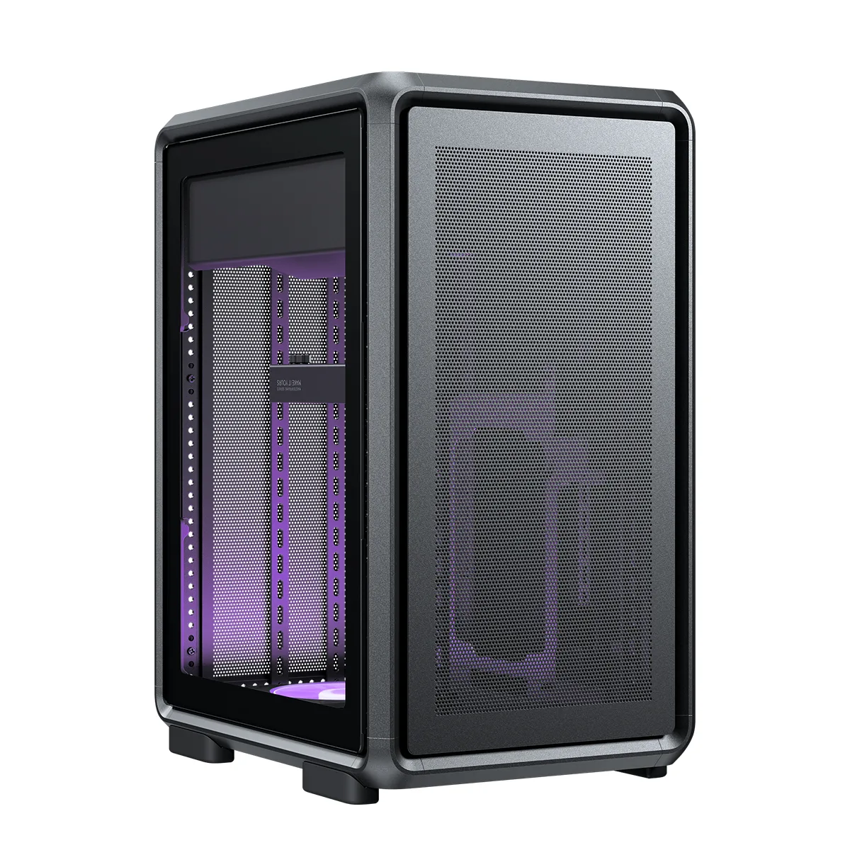 Gabinete Masterframe 400 Mesh Tg Black Cooler Master