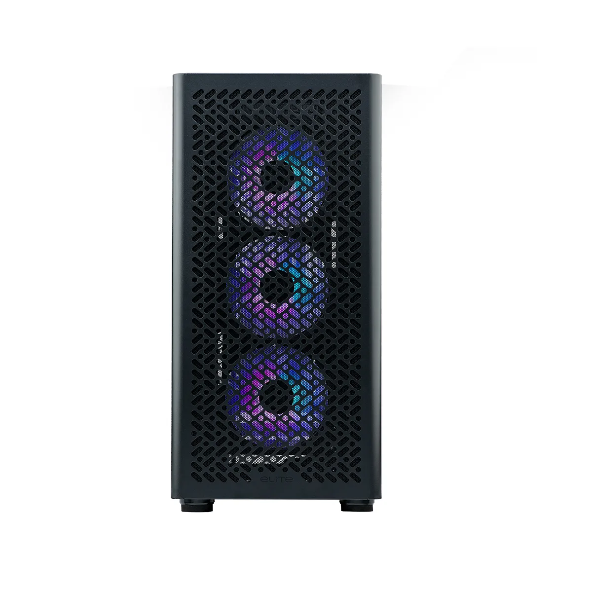 Gabinete Elite 502 Tg Argb X3 Fans Black Cooler Master