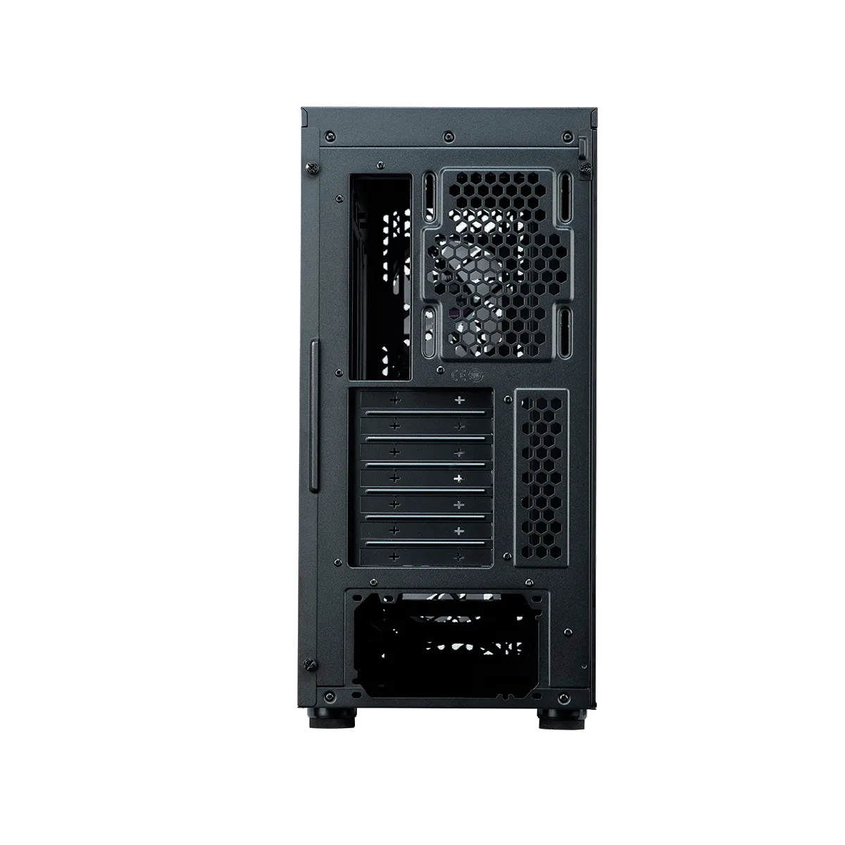 Gabinete Elite 502 Tg Argb X3 Fans Black Cooler Master