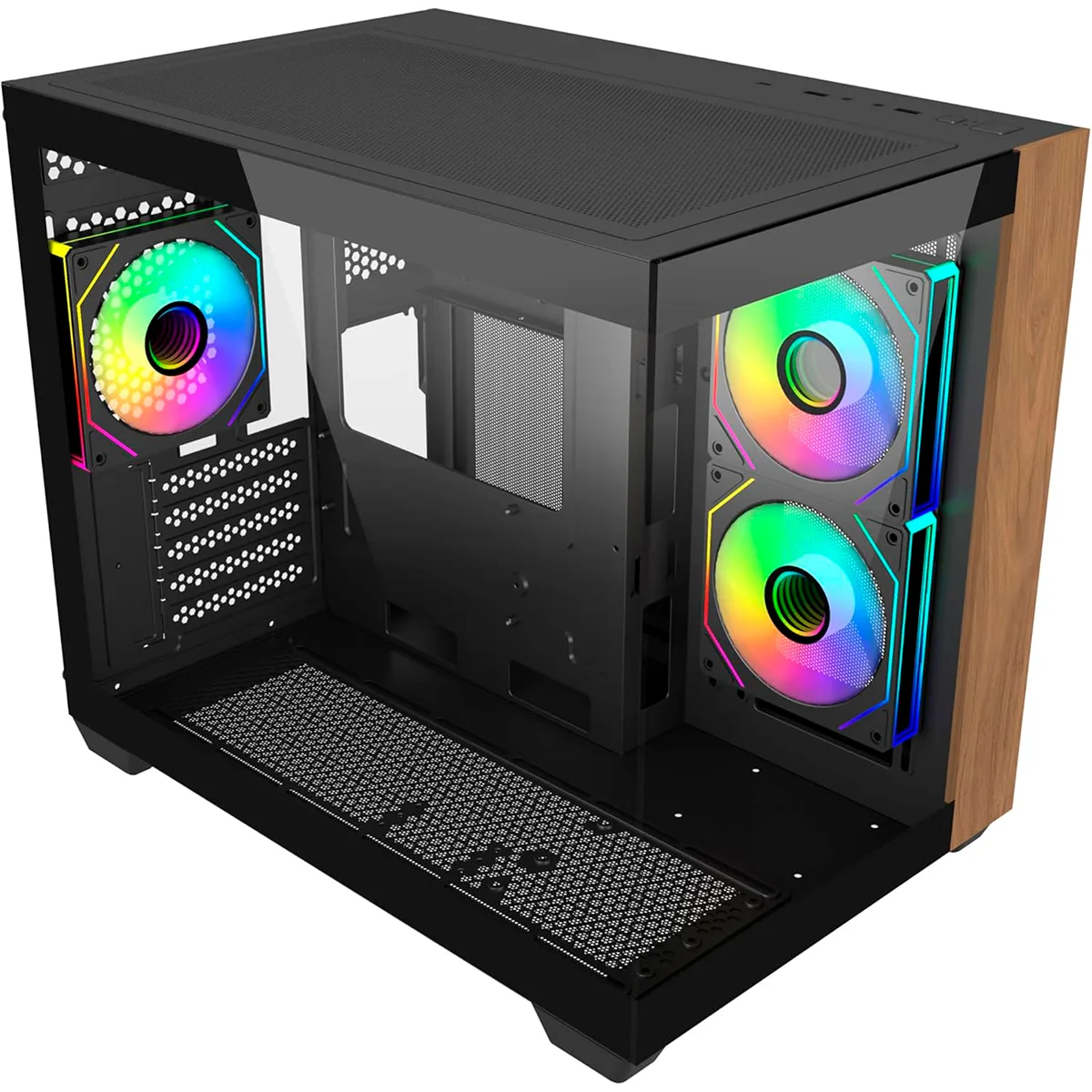 Gabinete Elite 481 Wood Edition Tg Cooler Master